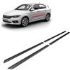 CHROMEMASTER | Modanature Laterali | Compatibile con Fiat Tipo Berlina, Hatchback, SW dal 2016 | Plastica Le Modanature Laterali Proteggono la Vernice Della Portiera Dell'auto da Graffi e Danni