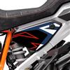 AZgraphishop Az Graphishop Adesivi Plastica Sotto Sella Compatibile con KTM 1290 Super Adventure R 2023-2024 ASS-SAR1290-23-24