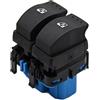 DECTER Pulsantiera Alzavetri Per Vauxhall Per Opel Per Vivaro Per Movano Interruttore Alzacristalli Elettrico Lato Guida 8200108269 8200476806 93858398 4417286 Interruttore Alzacristalli