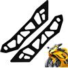 Gwtdtoad Kit di Montaggio per Parabrezza in Alluminio - Supporto Montaggio Moto in Lega di Alluminio,Accessori di Ricambio Antiruggine Sgancio Rapido per Appassionati di Motociclismo Viaggi su Strada