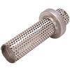 Asudaro Tubo di Scarico per Moto Inserto Deflettore Tubo di Scarico Riduttore di Rumore Tubi di Scarico in Acciaio Tubo di Riduzione del Rumore del Suono Diametro 51mm / 60,5mm Lunghezza 100mm / 150mm