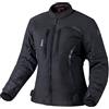OZONE MOTO Delta IV Giacca da Moto Donna | Membrana impermeabile | Protezioni per Gomiti e Spalle | 3 Canali di Ventilazione | Elementi Riflettenti | Taglie fino a 10XL