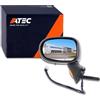 ATEC Germany 1x Specchio retrovisore elettrico sinistro riscaldato con indicatore Specchio laterale asferico Compatibile con RENAULT MODUS/GRAND MODUS (F/JP0_)