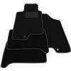Generico Tappetini compatibili con Hummer H3 2005-2010 no decoro, kit tappetini auto personalizzati, set tappeti in moquette, tappeto auto