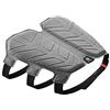 Q LAB Flatbat Cover sella moto da viaggio in gel memory - un modo per alleviare la pressione del viaggio per pilota e passeggero, waterproof, universale - made in Italy - 50-80kg - Grigio