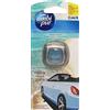 AMBI-PUR Ambi Pur 4 pz Car Brezza Marina Deodorante per Auto con Clip, [ Totale 4 Confezioni Deodoranti Auto ]
