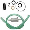 Generico Guarnizioni Carburatore Dell'Orto Sha 12/10 12/12 13/13 per Ciclomotore Ciao Si Bravo Boxer Grillo Boss + Filtro e Tubo Miscela
