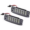 BIVOO Kit Luci Targa 2 Pezzi 12 V Bianco 18 LED Per Kia Per Sportage 2010 2011 2012 2013 2014 2015-2024 SMD Luci Targa Auto Luce Targa
