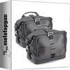 MOTOTOPGUN givi borse laterali crm106 corium nero 26 lt + attacco compatibile con moto guzzi v7 850 stone 2021 2022 2023 2024 MOTOTOPGUN crm106 + crm106 + tr8206