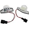 TOWBEBER For H0nda Crv Fit Odyssey Jazz Hrv Frv CR-V Stream LIGHT Auto Numero Targa Luce LIGHT Numero Lampada 2 Pz
