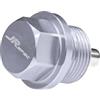 FMIC.EU PERFORMANCE FMIC.Pro Vite di scarico dell'olio magnetico M16x1.25 compatibile con Citroen, compatibile con Peugeot, compatibile con Lancia Argento