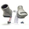AER MOTO SPARE PARTS COPPIA PIEDINI SCARPETTE ALLUMINIO SABBIATE MADE IN ITALY PX 125 150 200 LML STAR 125 150 151 200 TUTTE
