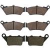 Cyleto Anteriore e Posteriore Pastiglie Freno per F 650 GS 1999-2017 F 700 GS 2013-2018 F 800 GS Adventure F800 GS GT 2013-2018