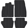 Travall Mats Tappertini Abitacolo Compatibili con Ford Fiesta 5 Porte Hatchback (2017-Corrente) Ford Puma (2020-Corrente) TRM1324 - Tappertini Auto in Gomma Originali