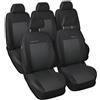 Mossa Coprisedili su Misura compatibili con Ford C-Max Monovolume (2003-2010) - Fodere sedili Auto - Set coprisedili Auto E3