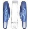 XTevu Guscio Cover Portachiavi - Custodia Protettiva di Ricambio Per Chiave Remota, Custodia Protettiva Per Chiave Remota Auto Compatibile con Porsche 911, Panamera, Macan, Boxster(blu zaffiro)