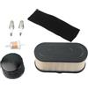LVYXON Kit tagliando filtro aria, prefiltro, filtro olio, filtro carburante, scintilla, per motori Kawasaki FR541V FR651V FR691V FR730V FS481V FS600V FS651V FS691V FS730V