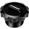 MotHeart Tappo riempitivo olio motore moto per GSX-S 750 2015-2024 GSX-R 750 2001-2026 GSX-R 750Z 2023-2026 filettatura M20 x 1.5 CNC alluminio facile installazione accessori (nero)
