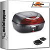MOTOTOPGUN kappa k42n + kr6107 bauletto k42n + attacco compatibile con kymco downtown 350 i abs 2015 2016 2017 2018 2019 2020 2021 2022 2023 mototopgun