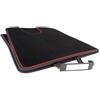kh Teile Tappetini per camion Scania Serie S R Tuning Tappetini Cabina Cabina, Velluto Nero, Rosso