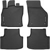 WALSER tappetini premium per auto compatibili con Cupra Formentor (KM7) 07/2020-Oggi, Seat Leon (KL1) 11/2019-Oggi, tappetini in gomma per auto 100% su misura - made in EU