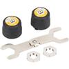 KSTE TPMS SAEC - Moto TPMS BT pneumatici Temperatura di Monitoraggio della pressione del sistema per iOS/Android W/sensore di tiro.