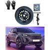 D'ANGELO 1988 Kit Ruotino di Scorta 16 compatibile con Peugeot 2008 (2020>) con Cric, Chiave, Guanti e Sacca 135/90R16