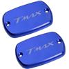 HMJDZ Accessori di protezione Tappo Del Serbatoio Liquido Freni Motociclo Coperchio Della Pompa Freno Per YAMAHA T-Max 500 2004-2011 TMax 530 2012-2022 TMAX560(Blue B)