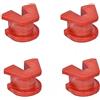 Piaggio Kit 4 Cursori anasce scorrevoli variatore originali Piaggio compatibili con Beverly 350 400 PI_B014584