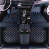 Muchkey Mhuchkey Tappetini Abitacolo Auto per Ford Mustang Taurus Fiesta Focus RS ST Fusion C-max B-max S-max Galaxy Touraeo Courier Personalizzare Tappetino Nero Blu