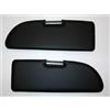 Generico FAMAC 1700100 KIT 2 PANTINE PARASOLE (DESTRA E SINISTRA) NERE SPECIFICHE PER 500 F/L/R D'EPOCA DAL 1957 AL 1977. COLORE NERO. PRODOTTO MADE IN ITALY.