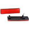 HUVNEXA 2x Riflettore paraurti posteriore 9160858, for Renault, for Trafic Master, for Nissan, Primastar, for Opel, for Vauxhall, Vivaro Movano Riflettore per paraurti posteriore
