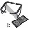 MAMEFVBB Moto Portapacchi Per Vespa GTS300 GTV300 Supporto Per Casco Supporto Per Pedana Portaoggetti Portapacchi Per Scooter Staffe Mensola(Nero)