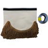 KRAM-TRUCK KramTruck - Tenda per camion con nappe, parasole per camion, protezione solare per tutti i camion Maarken (beige chiaro, nappe marroni)