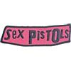 Rock Off officially licensed products The Sex Pistols Patch Band Logo Nuovo Ufficiale Embroidered Woven Iron On Size One Size