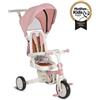 Triciclo Compacto 4 in 1 rosa