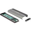 DeLock Cappuccio esterno Delock per M.2 NVME PCIE SSD con USB superspeed
