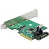Delock Scheda PCI Express a 1 x presa USB 3.2 Gen 2 Key B interna a 20 pin