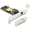 Delock Scheda PCI Express x1 su 1 x 25 Gigabit LAN PoE i225 (88506)