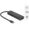 Delock Hub USB da 10 Gbps con porta LAN da 25 Gigabit e PD 85 W