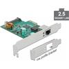 Delock Anschlsse extern 1 x 25 Gigabit LAN RJ45 Buchse intern 1 x PCI Express x1 V2.1 1