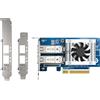 QNAP scheda di rete e adattatore Interno Fibra 25000 Mbit/s QXG-25G2SF-CX6