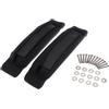 1 paio di cinghie per piedi kiteboard kitesurfing surf board replacement - nero