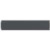 vidaXL Bordure per Prato 10 pz Antracite Acciaio Laminato a Freddo, Bordatura del Bordo del Giardino, Bordatura del Letto del Giardino, Bordo del Giardino