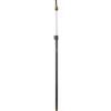 Fiskars Manico telescopico per teste di attrezzo QuikFit, Lunghezza 1,4 - 2,4 m, Aluminium, Nero/Arancione, QuikFit, 1000666