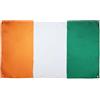 AZ FLAG Bandiera Costa d'Avorio 150x90 cm Poliestere Leggero 4 Occhielli | Uso interno bandiera decorativa ivoriana doppie cuciture e bordi rinforzati con occhielli metallici