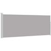 vidaXL Tenda da Sole Laterale Retrattile 120x300cm Grigio Telo Telone Parasole