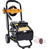cunnyend Rondella ad alta pressione 7,5 CV 420 CC 170 bar, motore a quattro tempi 3400 giri/min, idropulitrice professionale a benzina, motore a vapore, strumento pulitore per superfici con 5 ugelli, pulitore