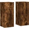 vidaXL Supporti per Piante 2 pz Rovere 30x30x70 cm Legno Multistrato, Supporto per Fiori, Porta Fiori, Supporto per Piante da Interno, Porta Piante