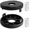 Gotrain Bobina di filo di ricambio per Ein-hell GE-CT 36/30 LI E Solo, bobina di filo per tagliaerba AGILLO 18/200, 3405096 bobina di filo di ricambio (copertura x 2 + molla x 2)